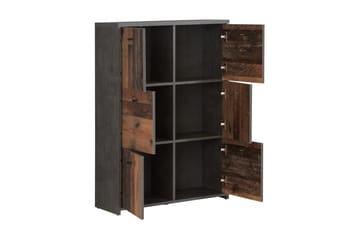 Broxton Sidebord 77 cm - Grå/Brun - Oppbevaring - Oppbevaringsmøbler - Sideboard & skjenker