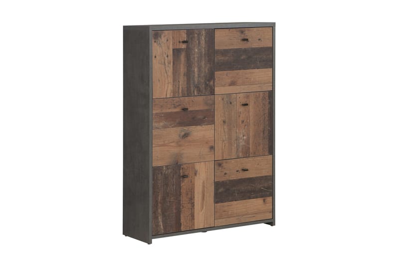 Broxton Sidebord 77 cm - Grå/Brun - Oppbevaring - Oppbevaringsmøbler - Sideboard & skjenker