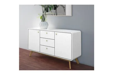 Cassie Skjenk i Tre - Hvit - Oppbevaring - Oppbevaringsmøbler - Sideboard & skjenker