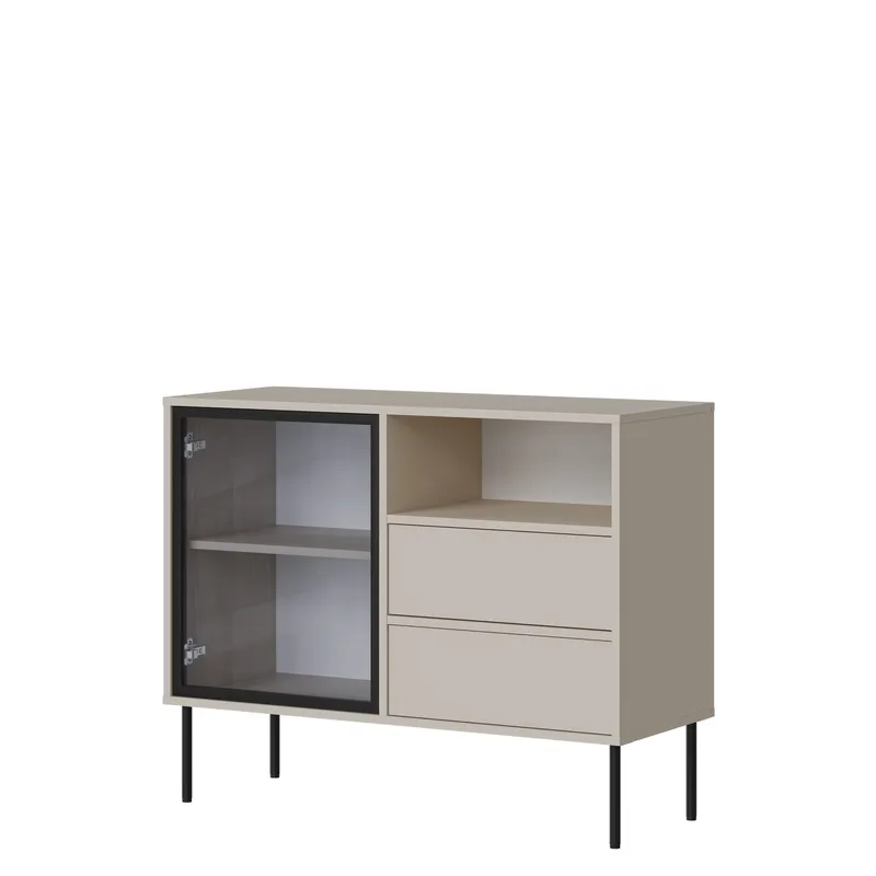 Claven skjenk 100 cm - beige - Oppbevaring - Oppbevaringsmøbler - Sideboard & skjenker