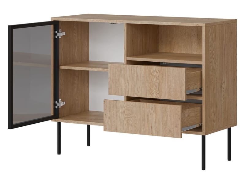 Claven skjenk 100 cm - brun - Oppbevaring - Oppbevaringsmøbler - Sideboard & skjenker