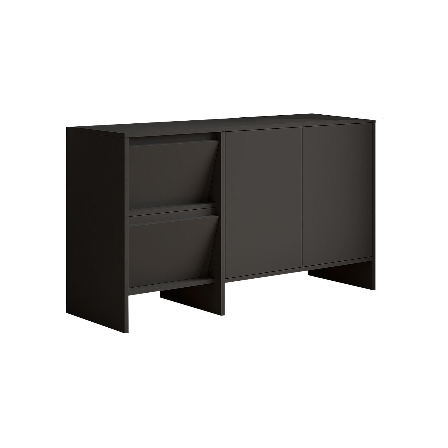 Crala Konsoll 130x81,8x44 cm - Antrasitt