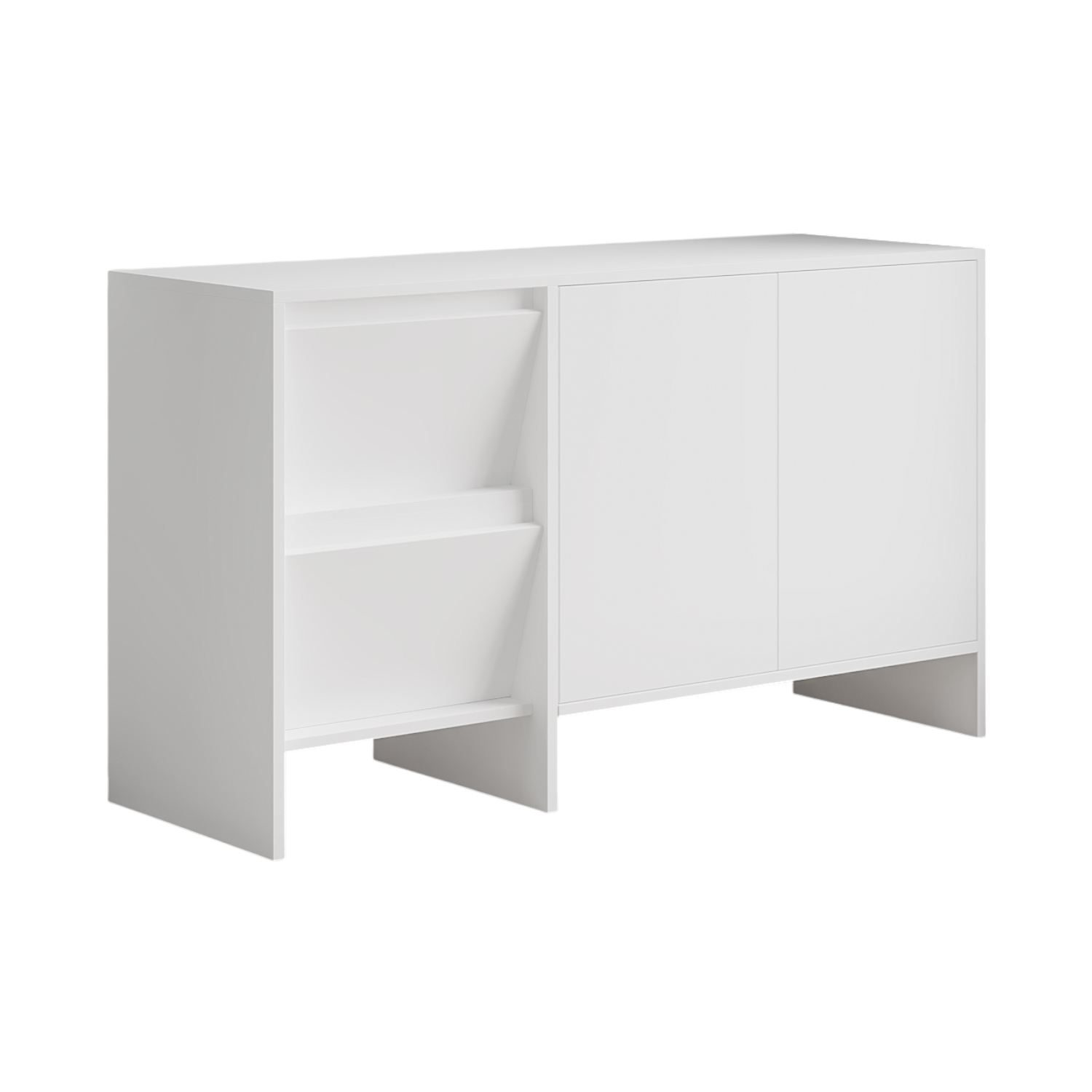 Crala Konsoll 130x81,8x44 cm - Hvit