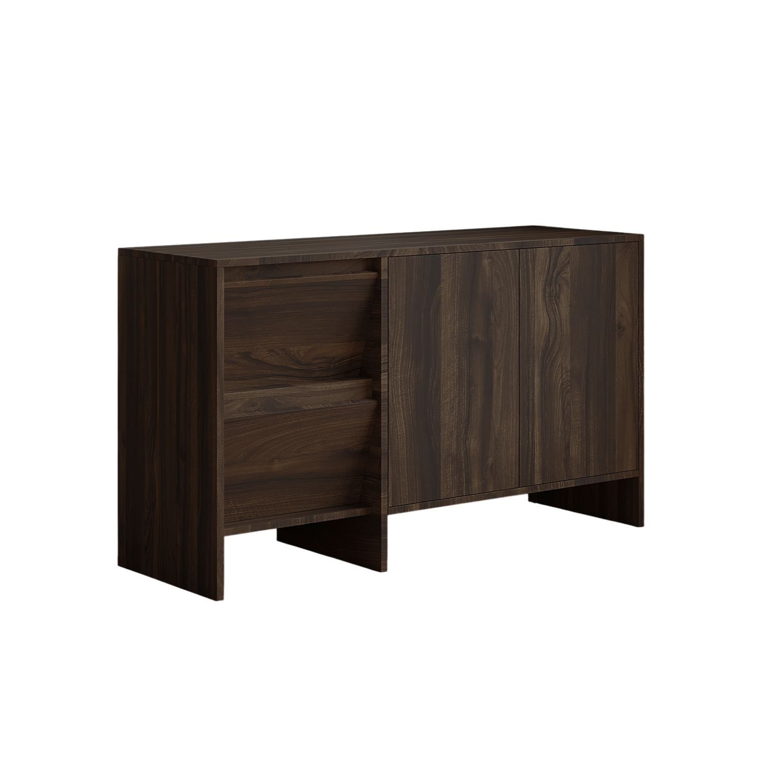 Crala Konsoll 130x81,8x44 cm - Valnøtt