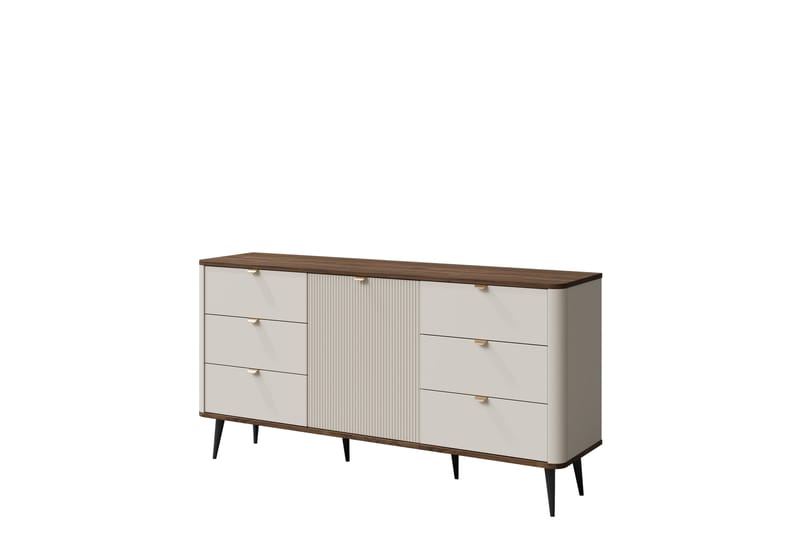 Cucina Skjenk 160x40 cm - Beige - Oppbevaring - Oppbevaringsmøbler - Sideboard & skjenker