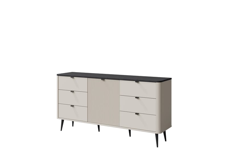 Cucina Skjenk 160x40 cm - Beige/Grå - Oppbevaring - Oppbevaringsmøbler - Sideboard & skjenker