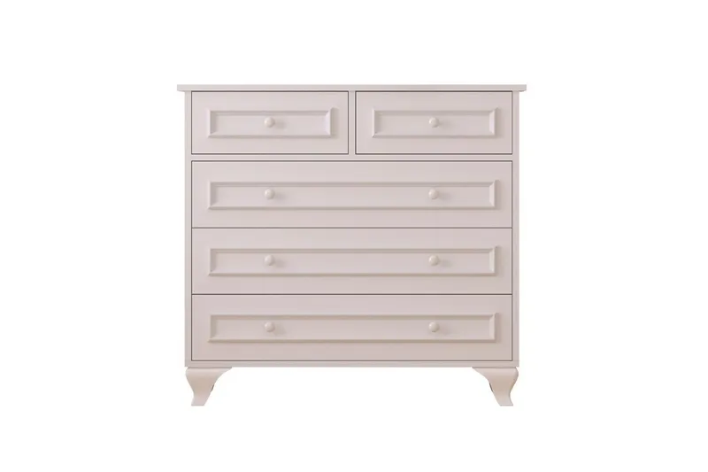 Dorian Hjørnekommode 90 cm, Matt Hvit