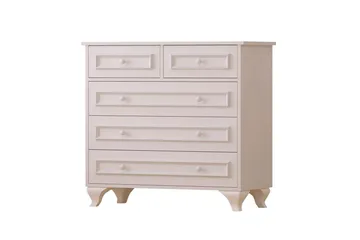 Dorian Hjørnekommode 90 cm - Matt Hvit - Oppbevaring - Oppbevaringsmøbler - Kommode - Entrekommode