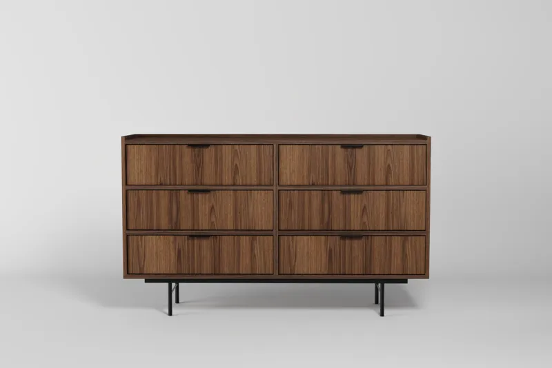 Dravo Kommode 150 cm - Warmia valnøtt - Oppbevaring - Oppbevaringsmøbler - Kommode