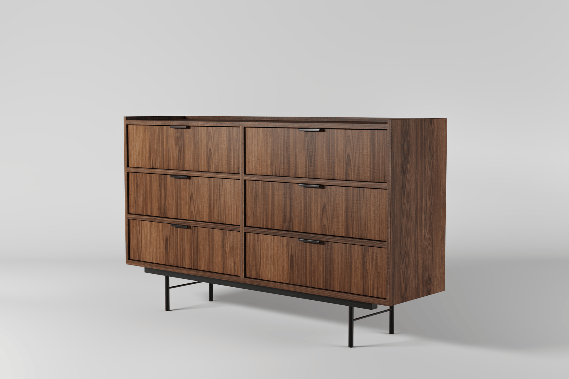 Dravo Kommode 150 cm - Warmia valnøtt