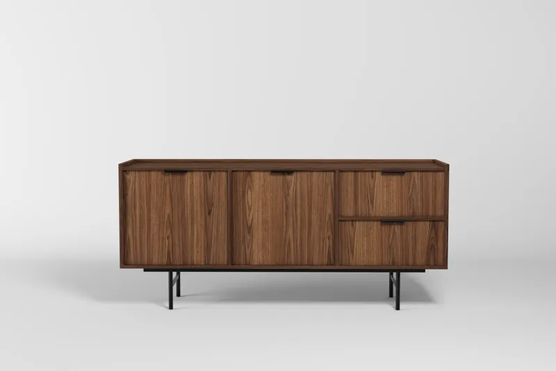 Dravo Skjenk 68x150 cm - Warmia valnøtt - Oppbevaring - Oppbevaringsmøbler - Sideboard & skjenker