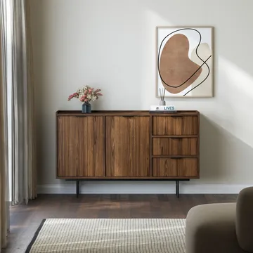 Dravo Skjenk 90x150 cm - Warmia valnøtt - Oppbevaring - Oppbevaringsmøbler - Sideboard & skjenker