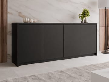 Driva Skjenk 198 cm - Svart - Oppbevaring - Oppbevaringsmøbler - Sideboard & skjenker