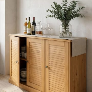 Edith Skjenk 125x80 cm i Tre - Brun - Oppbevaring - Oppbevaringsmøbler - Sideboard & skjenker