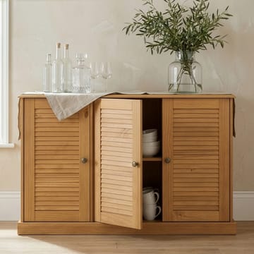 Edith Skjenk 125x80 cm i Tre - Brun - Oppbevaring - Oppbevaringsmøbler - Sideboard & skjenker