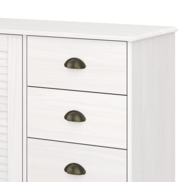 Edith Skjenk 125x80 cm i Tre - Hvit - Oppbevaring - Oppbevaringsmøbler - Sideboard & skjenker