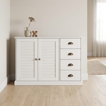 Edith Skjenk 125x80 cm i Tre - Hvit - Oppbevaring - Oppbevaringsmøbler - Sideboard & skjenker