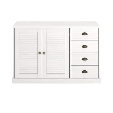 Edith Skjenk 125x80 cm i Tre - Hvit - Oppbevaring - Oppbevaringsmøbler - Sideboard & skjenker