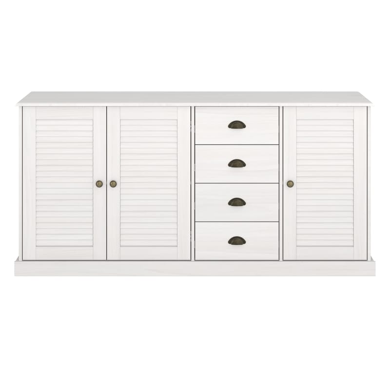 Edith skjenk 166x80 cm - Hvit - Oppbevaring - Oppbevaringsmøbler - Sideboard & skjenker