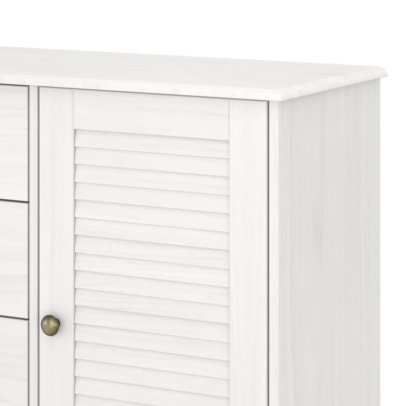 Edith skjenk 166x80 cm - Hvit - Oppbevaring - Oppbevaringsmøbler - Sideboard & skjenker