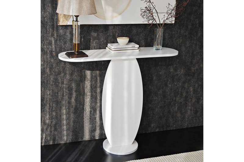 Ellittica Hjørnekommode 100 cm - Hvit - Oppbevaring - Oppbevaringsmøbler - Kommode