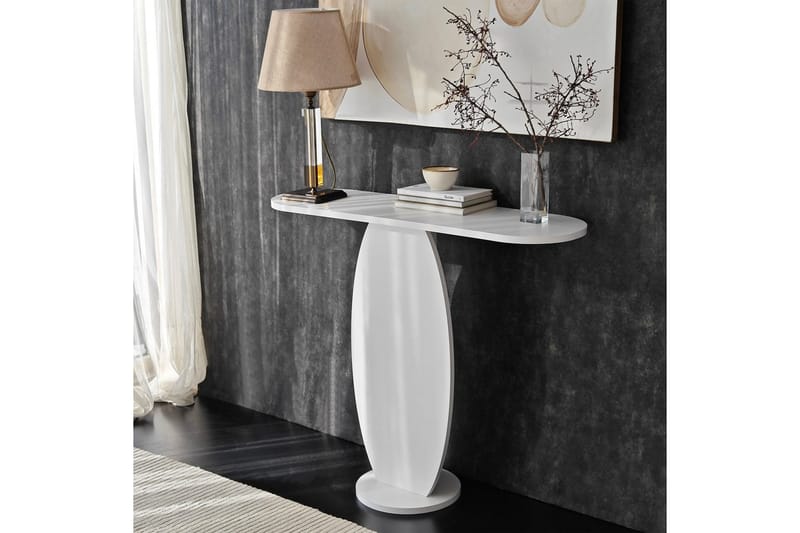 Ellittica Hjørnekommode 100 cm - Hvit - Oppbevaring - Oppbevaringsmøbler - Kommode