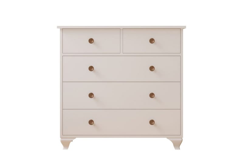 Elyra Hjørnekommode 90 cm - Matt Hvit - Oppbevaring - Oppbevaringsmøbler - Kommode - Entrekommode