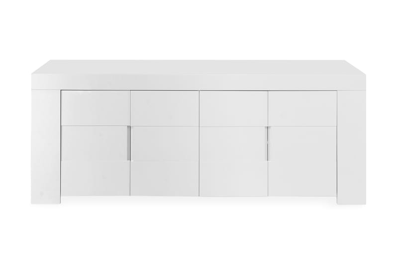 Eos Sideboard 210 cm 4 Dører - Hvit - Sideboard & skjenker