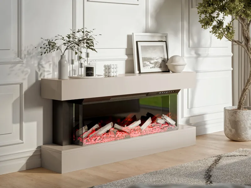 Erylin Elektrisk Peis 120 cm - Oppbevaring - Oppbevaringsmøbler - Kommode