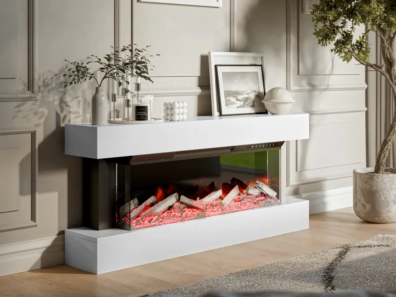 Erylin Elektrisk Peis 120 cm - Oppbevaring - Oppbevaringsmøbler - Kommode