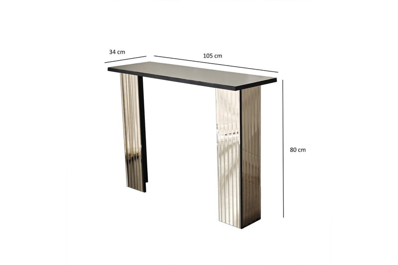 Ezlyn Kommode 105 cm - Bronse - Møbler - Bord - Avlastningsbord - Konsollbord