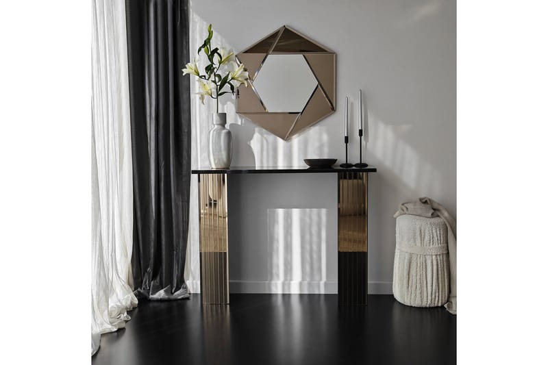 Ezlyn Kommode 105 cm - Bronse - Møbler - Bord - Avlastningsbord - Konsollbord