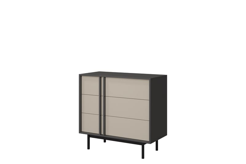 Farshian Skjenk 93x43 cm - Grå/Beige - Oppbevaring - Oppbevaringsmøbler - Sideboard & skjenker