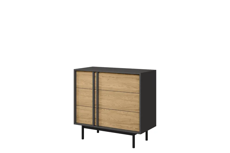 Farshian Skjenk 93x43 cm - Grå/Brun - Oppbevaring - Oppbevaringsmøbler - Sideboard & skjenker