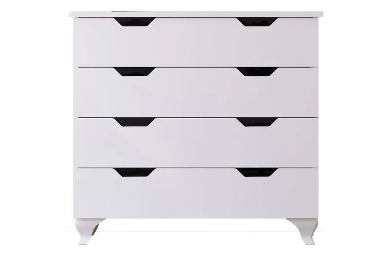 Feylor Hjørnekommode 86 cm - Matt Hvit - Oppbevaring - Oppbevaringsmøbler - Kommode - Entrekommode