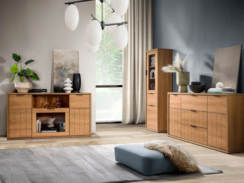 Fonti Møbelpakke Stue - Brun - Oppbevaring - Oppbevaringsmøbler - Sideboard & skjenker