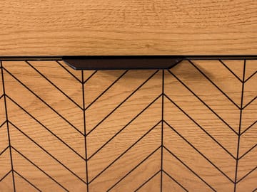 Fonti Rektangulær Skjenk 158 cm i Tre - Brun - Oppbevaring - Oppbevaringsmøbler - Sideboard & skjenker