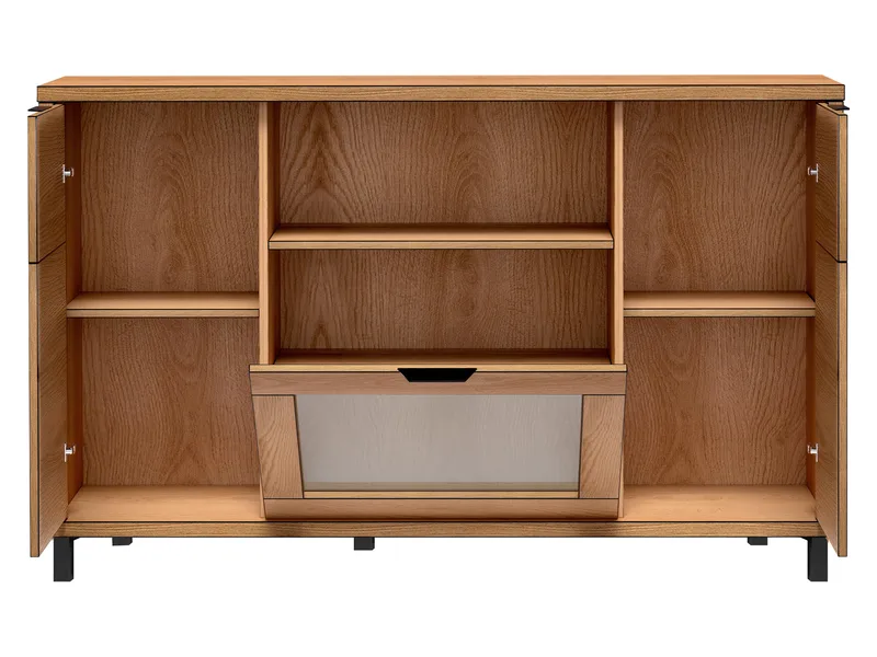 Fonti Skjenk 158 cm - Brun|svart - Oppbevaring - Oppbevaringsmøbler - Sideboard & skjenker