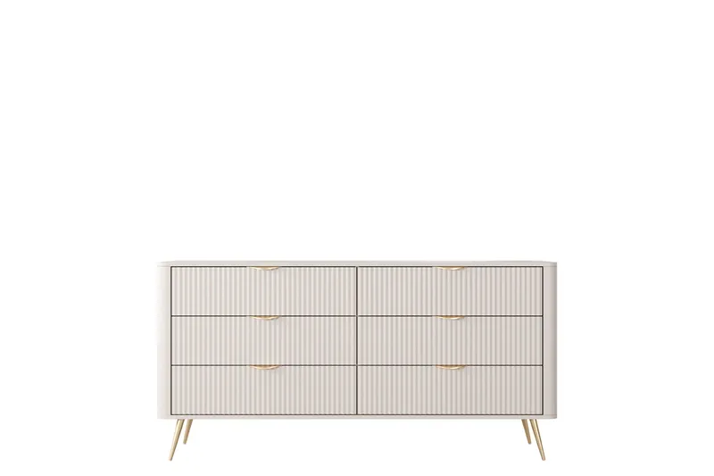 Forba Kommode 164 cm - Beige - Oppbevaring - Oppbevaringsmøbler - Kommode