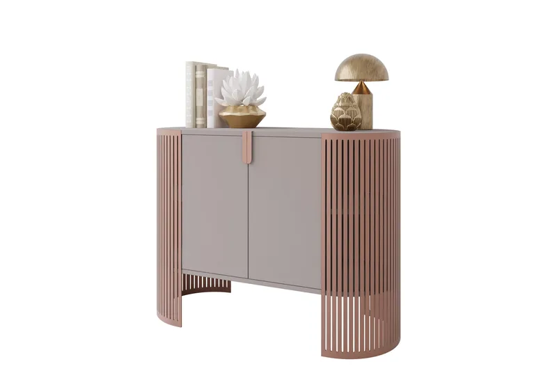 Friend Skjenk 120x40 cm - Rosa/Grå - Oppbevaring - Oppbevaringsmøbler - Sideboard & skjenker