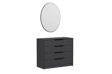 Fruitland Hjørnekommode 100 cm - Antrasitt - Oppbevaring - Oppbevaringsmøbler - Kommode - Entrekommode