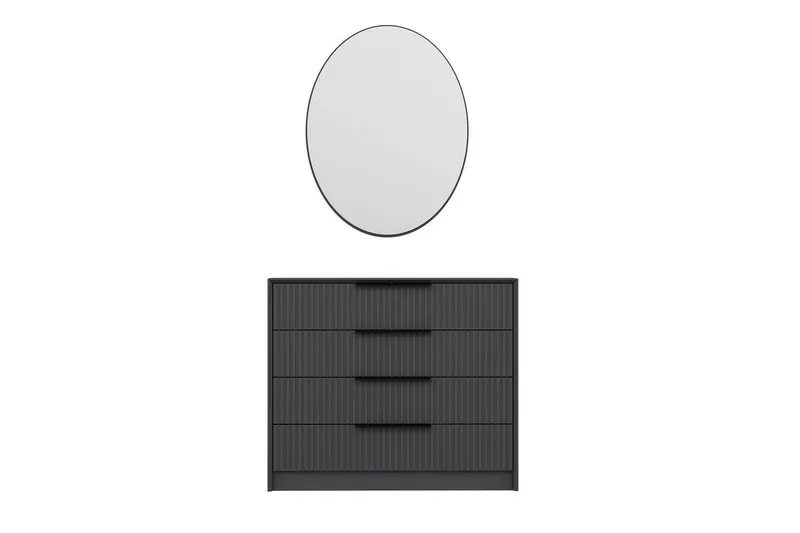 Fruitland Hjørnekommode 100 cm - Antrasitt - Oppbevaring - Oppbevaringsmøbler - Kommode - Entrekommode