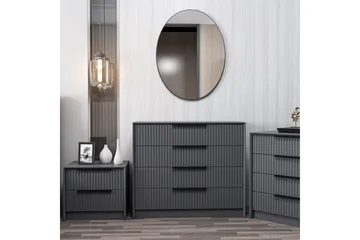 Fruitland Hjørnekommode 100 cm - Antrasitt - Oppbevaring - Oppbevaringsmøbler - Kommode - Entrekommode