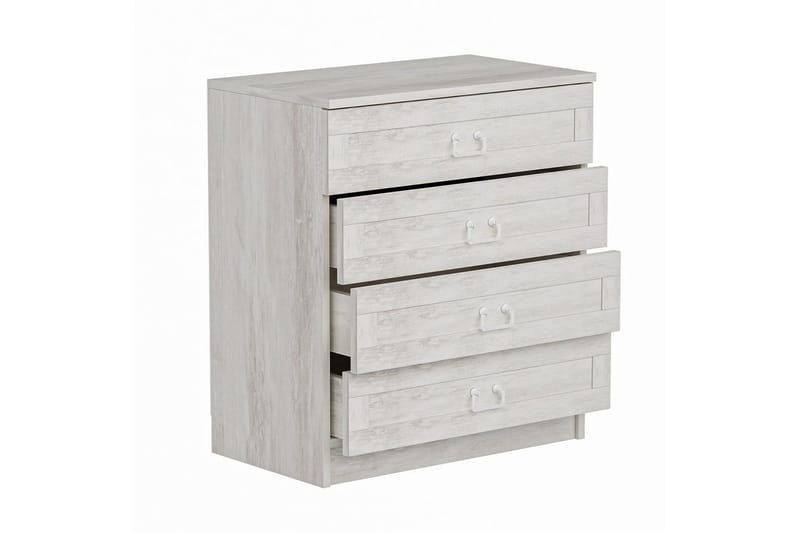 Fruitland Hjørnekommode 72 cm - Hvit - Oppbevaring - Oppbevaringsmøbler - Kommode