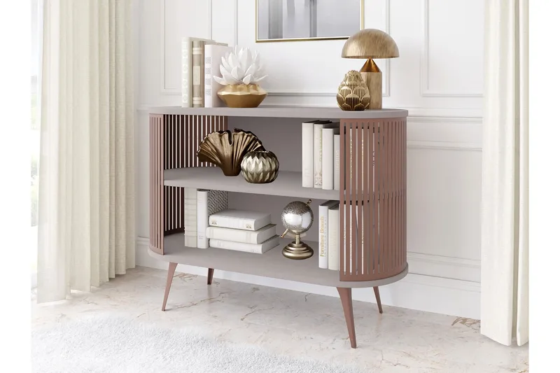 Galia Skjenk 120x40 cm - Rosa/Grå - Oppbevaring - Oppbevaringsmøbler - Sideboard & skjenker