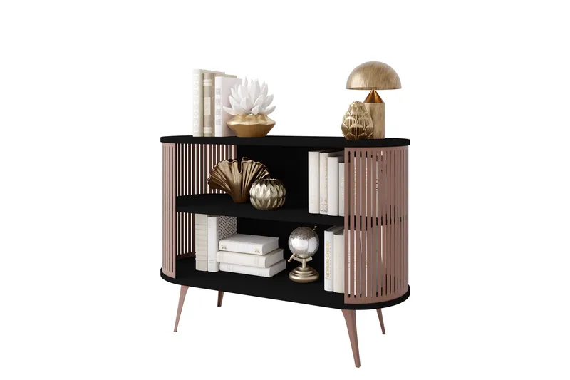 Galia Skjenk 120x40 cm - Rosa/Svart - Oppbevaring - Oppbevaringsmøbler - Sideboard & skjenker