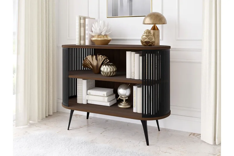 Galia Skjenk 120x40 cm - Svart/Brun - Oppbevaring - Oppbevaringsmøbler - Sideboard & skjenker