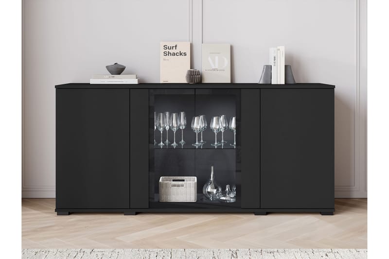 Gammel Skjenk 150x40 cm - Brun - Oppbevaring - Oppbevaringsmøbler - Sideboard & skjenker