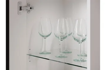 Gammel Skjenk 150x40 cm - Svart/Brun - Oppbevaring - Oppbevaringsmøbler - Sideboard & skjenker