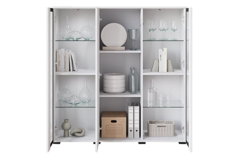 Gammelt Highboard - Svart - Oppbevaring - Oppbevaringsmøbler - Sideboard & skjenker